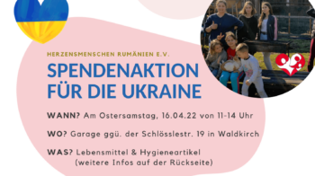 Spendenaktion Ukraine 16.04. in Waldkirch